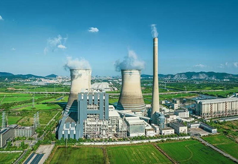 Umweltfreundliches BHKW-Großwärmekraftwerk für nachhaltige Energieerzeugung.